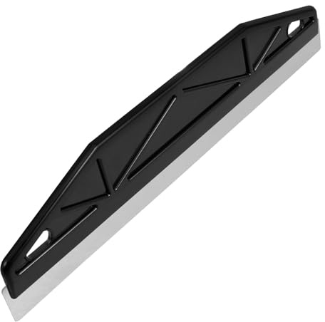 Alipis Herramienta para Pelar y Suavizar Papel Tapiz Raspador de Acero Inoxidable, Ligera y Eficaz para Mejorar el Hogar y Aplicación en Paredes