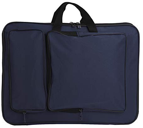 IPENNY A3 Zeichentasche mit Schultergurt Kinder wasserdichte Transporttasche für Zeichenbrett Zeichnungsmappe Tragbare Künstlermappe Multifunktionale Kunstmappe für Malerei