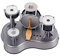 Alnicov Mini Finger Drum Set Desk Touch Drumming LED Light Jazz Percussion