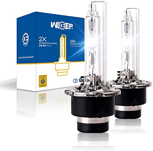 wideep D4S 6000K Headlight Bulb, Xenon Light