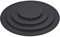 sourcing map Set 8in1 Pflanze Untersetzer 4 6 8 10 Wasserdicht Runde Filzmatte Schwarz