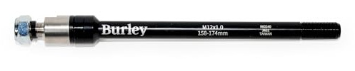 Burley Thru Axle, Black, 12 x 1.0 (158-174mm)