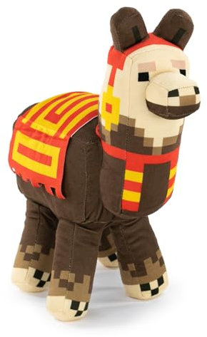 Plüsch Minecraft Videospielfiguren - Enderman, Lama, Ozelot, Schwein, Steve, Alex, Creeper, Wolf - Größen je nach Modell - Super Soft Qualität (Lama)