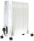 ECOSO Lio 2500W White UK Plug Oil Filled Electric Radiator - 540mm x 240mm