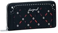 Desigual Porte-Monnaie Mone Yankee Fiona Long Wallet Black Noir