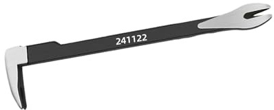 Herramienta de demolición industrial compacta con doble zona de golpeo y accesorios de cable para trabajos elevados, barra de palanca de carpintería con ranura para clavos