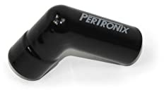 Pertronix 8561HT-1 Black Ceramic Spark Plug Boot 90 Degree includes plug and wire bushings, stainless steel spark plug terminal and high temp ceramic boot