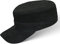 Black Forest Fox Leder Cuba Cap Weich & Atmungsaktiv Hüte Mützen & Caps Stil Unisex Hut Sommerhut Herren aus hochwertigem Leder – vielseitig einsetzbar – Black