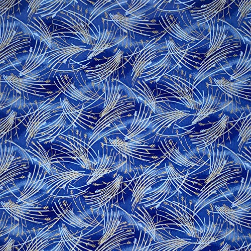 aufodara Tissus au Metre Style Japonais Tissu DIY Couture pour Décorer Patchwork Vêtements Nappe de Table Rideau Tissu à Coudre, Largeur 145cm (50x145cm, Couleur-06#)