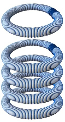 R0527700 Poolreiniger-Spiralschlauch, 1 m, Staubsaugerschlauch für Zodiac MX6 MX8 X7 T3 T5 Fast Twist Lock Schlauch Ersatzteil (5 Stück R0527700)