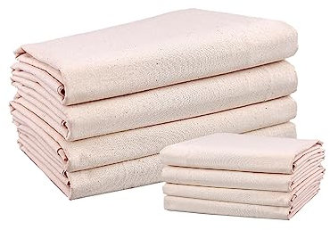 3 toiles filtrantes, étamine, mousseline réutilisable, toile filtrante en étamine pour la fabrication de fromage cuit, filtrer les ingrédients et les liquides, cuisine maison