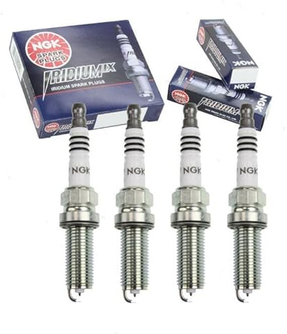 4 pc NGK Iridium IX Spark Plugs compatible with Mazda 3 2.0L 2.5L L4 2012-2020