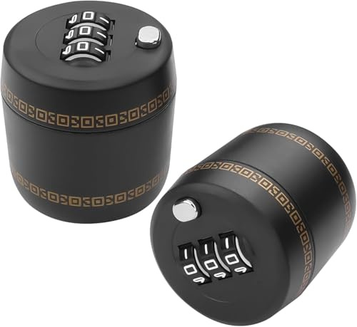 2 Piezas Tapon De Botella Con Contraseña, Botella De Agua Con Contraseña, Cerradura De Combinación Para Botellas De Licor De Vino, Tapa De Seguridad Para Botella De Bebidas, Cerveza De Whisky