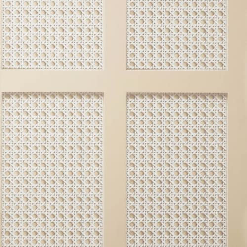 Papier Peint Cannage Panneau Naturel Fine Decor FD43000 - Beige/Crème