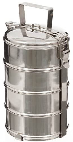 Fox Outdoor Speisebehälter, Edelstahl (4-teilig)