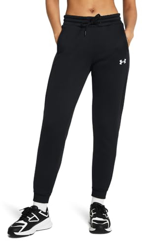 Under Armour Women's ArmourFleece Jogger Shorts Black