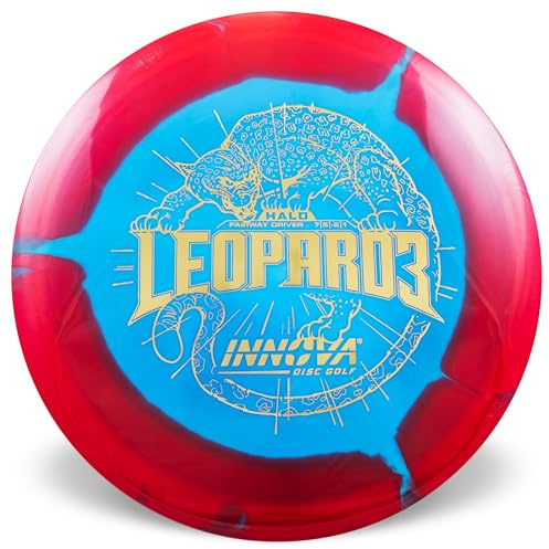 Innova Halo Star Leopard3 Disc Golf Driver – Disc Golf Driver (färgerna varierar) (170–172 g)