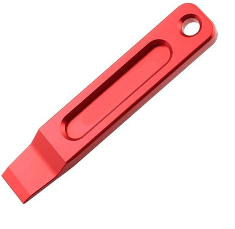 Gettimore Strumento di riparazione pinza freno bicicletta idraulico disco pistone Reset asta di spinta chiave in lega di alluminio (rosso)