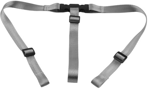 3 Puntos Arnés para Silla Alta, Cinturón Seguridad Tipo de 3 Puntos Bebé Arnés Correa Universal Ajustable para Niños y Niños Compatibles con IKEA ANTILOP Trona Seguridad Cochecito Bebe