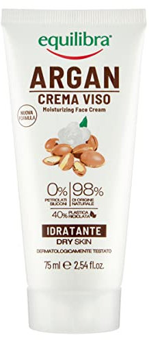 Equilibra Argan Crema Viso Idratante, 75 ml
