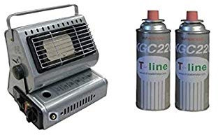 ALTIGASI Prime - Stufa STUFETTA A Gas Portatile Doppio Attacco GPL/BUTANO + 2 CARTUCCE A Gas Omaggio