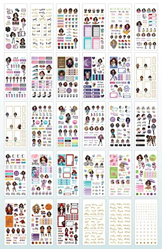 Paper House Productions Sugary Gal Shop Planner Girl 30 Sheet Sticker Book