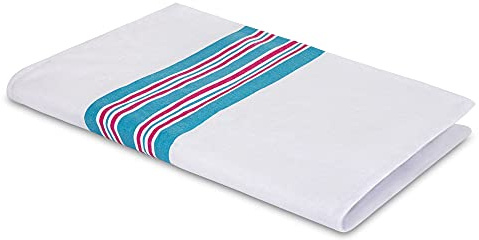 1 Pack Elaine Karen Flannel Unisex Hospital Receiving Nursing Blankets - 100% Cotton,Girl or boy, Newborn Swaddle Wrap Baby Blanket Throw, Soft, Warm, Cozy, InfantCrib, Stroller, 30x40, White