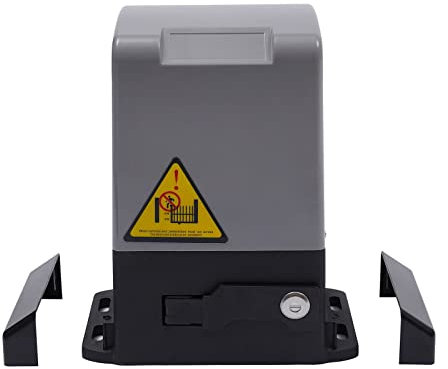 KEESUNG Schiebetorantrieb Set 1800kg, 750W Automatischer Schiebetorantrieb Elektrischer Schiebetorantrieb Schiebetor Tor Motor Werkzeugset mit 2 Fernbedienungen für die Hoftür, Villentor