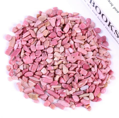100/300/500 g Pietre naturali Ghiaia Cristalli Chip Quarzo Minerali Curativi Agate burattate Campioni Pietre preziose Decorazione acquario 5-7 mm-Pietra di grana di sequoia-300 g