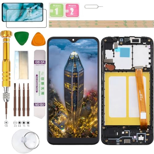 Gadget Troops Kit de repuesto de pantalla LCD para Samsung Galaxy A20e SM-A202F/DS, A202F, A202K