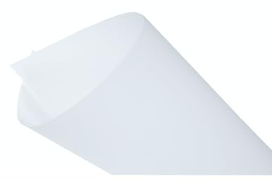 Netuno 50x carta semi-trasparente bianca A4 21 x 29,7 cm 112g Aster Pergaminata carta traslucida con inclusioni effetto velina pergamena stampabile per progetti artistici biglietti inviti decorazioni