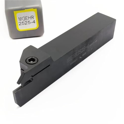 Cuchilla Para Ranurado De Cara Final MGEHR MGEHR1010 MGEHR1212 MGEHR1616 MGEHR2020 MGEHR2525 Para Inserto MGMN150-G 200-G 300-M 400-M Herramienta de Torno(MGEHR2525-4)