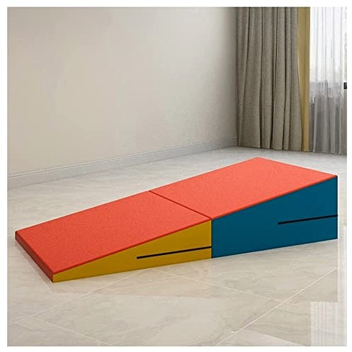 Tapis d'inclinaison pliable pour exercices à domicile et aérobic avec poignées de transport