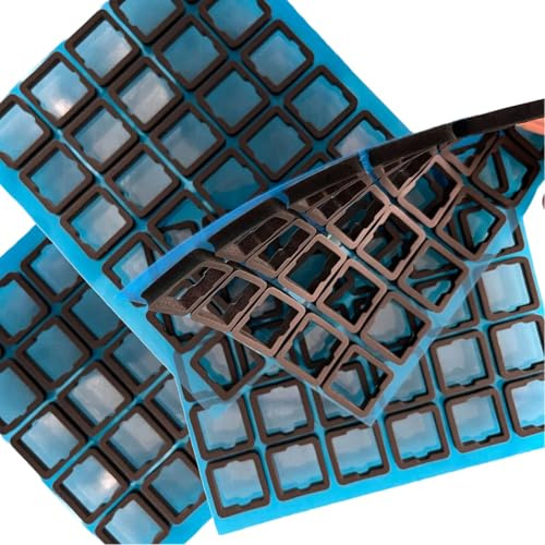 Obotsnoi 120 interruptores de teclado, amortiguadores de sonido, silenciadores de eje de hoja, almohadilla de espuma para interruptores mecánicos, accesorios de oficina, accesorio silencioso