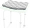 Dr. Maya Cojín de Asiento Impermeable para Silla de Ducha. Cojín de bañera para Ancianos y discapacitados para un baño cómodo. Se Adapta a la mayoría de sillas y Bancos de Ducha
