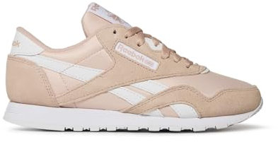 Reebok Damen Classic Nylon Sneaker,Pinstu Ftwwht Ftwwht,38.5 EU