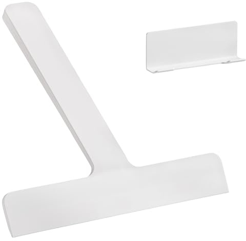 Zone Denmark Ume - Rasqueta de ducha con soporte, para ducha, silicona, 24 x 22 x 2,2 cm, color blanco