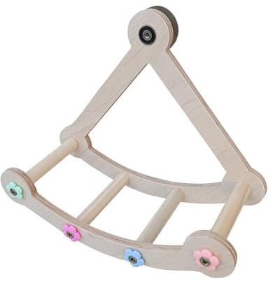 Balançoire à oiseaux pour animaux de compagnie, hamac naturel robuste et amusant | Perchoir naturel amusant pour oiseaux, accessoires de cage pour perroquet, calopsitte, conure, perruche