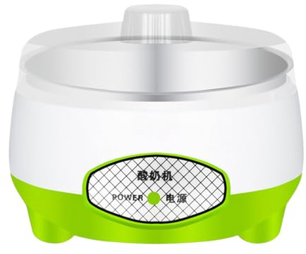 Macchina per Yogurt | Yogurtiera Automatica con Contenitore Interno in Acciaio Inossidabile - Elettrica Multifunzione 1.2L Silenziosa per Cucina con Fermenti Latte