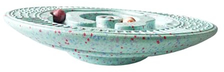 FashionCha Tablero de Equilibrio Infantil con Funciones de Ejercicio Balanceo Coordinación Y Terapia Sensorial Estructura de Resistente Y Antideslizante, Verde Claro