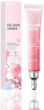 20ml Contorno Ojos Con cabezal de masaje, Antiarrugas Crema para Ojos Mujer, Bolsas y Ojeras, Nutritiva y Hidratante, Eliminar crema para las ojeras, Reduce Arrugas y la Hinchazón -D