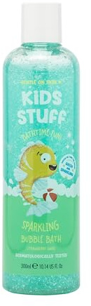 Kids Stuff Crazy Soap Magical Sparkling Bubble Bath | Kids Bubble Bath | Dermatologically Tested | Mild & Gentle | Vegan | Cruelty Free | 300ml