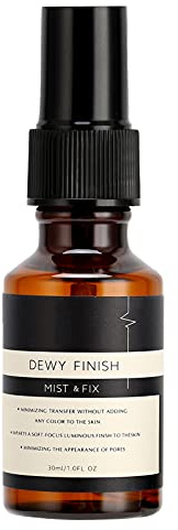 Naroote Spray Fixateur de Maquillage Peau Sèche 30ml, Hydratant, Fixe le Maquillage, Améliore la Texture de Peau