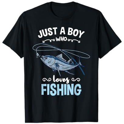 Just A Boy Who Loves Fishing T-Shirt