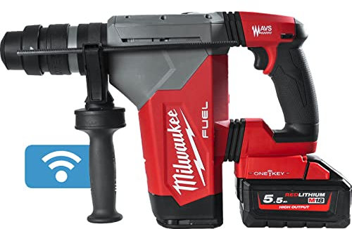 Milwaukee M18 ONEFHPX Fuel 18v Cordless Brushless SDS Plus Drill 2 x 5.5ah Li-ion