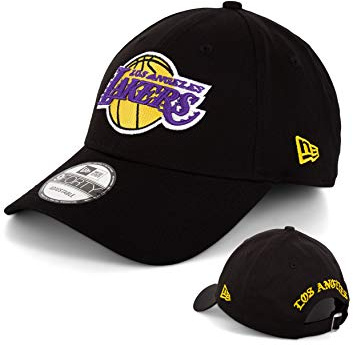 New Era Caps - Baseball Cap Kappe Muetze - Limiterte Designs - MLB NBA NFL - Yankees Lakers Bulls Raiders Chiefs Dodgers Seahawks Sox 49ers (Los Angeles Lakers Black V2)