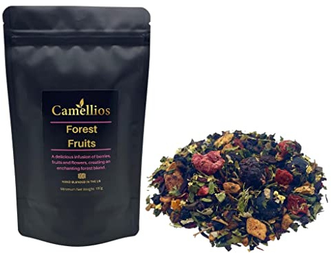 Forest Fruits Tea, Herbal Loose Leaf Tea, Camellios (100g)