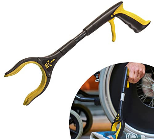 The Helping Hand Company Handi-Grip Mini-Greifer, 46 cm, kurzer Picker-Oberteil, ideal für Rollstuhlfahrer, Kinder, ältere Menschen, Erholung von Operationen, Müllpicker für Kinder