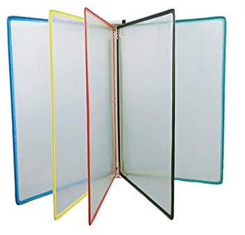 Hängender Wandaktenordner, wandmontierter Aktenhalter, hängender Wandaktenorganisator, magnetischer Dokumentenhalter A4, wandmontierte Vitrine, Aktenhalter (Farbe: Mehrfarbig, Größe: 33 x 23 x 5,8 cm)