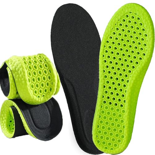 SOLO ACTFIT Einlegesohlen Sport Herren Damen Memory Foam Einlegesohlen Weich Atmungsaktiv Schuheinlagen Sneaker Orthopädische Einlegesohlen Fuß Schmerzlinderung Sohlen Schuhe Einlegesohlen Dämpfung